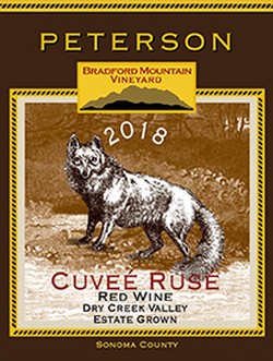 Cuveé Rusé 2018, Bradford Mountain Estate Vineyard