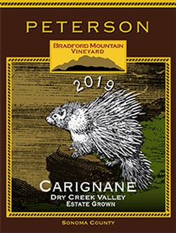 Carignane 2019, Bradford Mountain Estate Vineyard