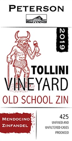 Zinfandel 2019, Old School, Tollini Vineyard